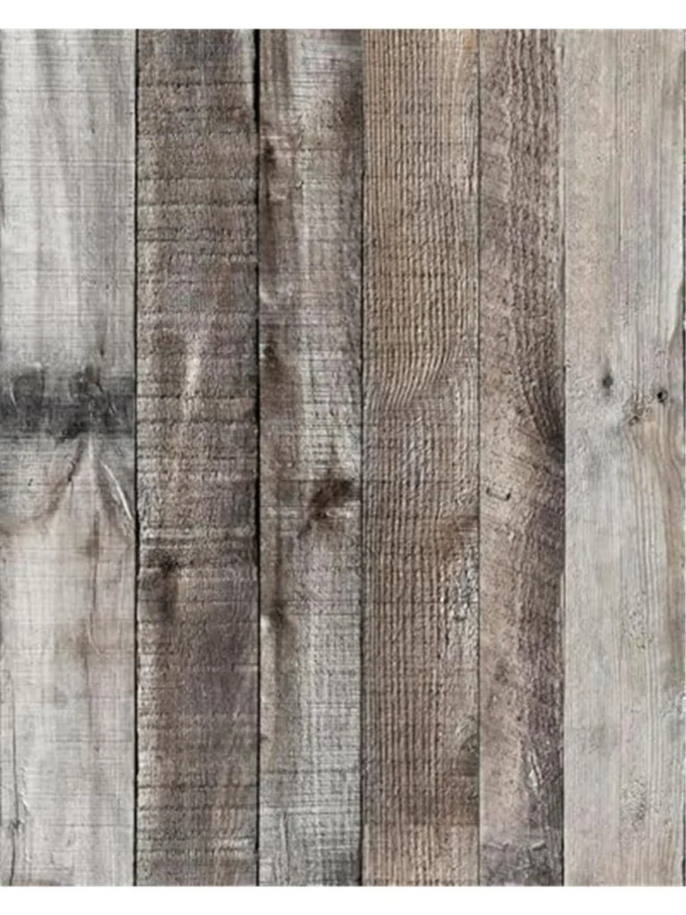 Gray Wood Peel And Stick Wallpaper Shiplap Wood Contact Paper Wall Covering Roll